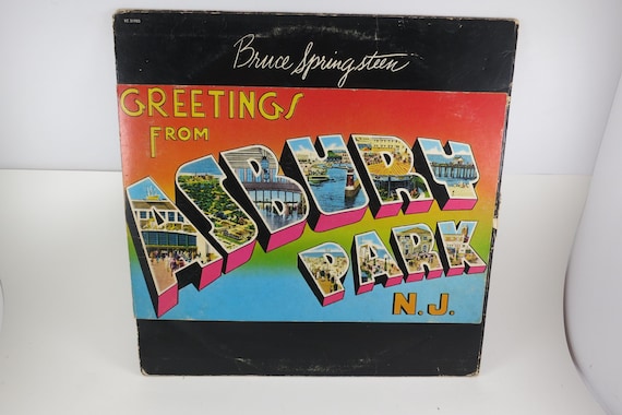 Vintage 1979 Vinyl LP Record Greetings from Asbury Park NJ Bruce Springsteen Very Good Condition 71880