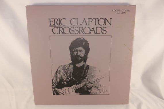 1988 Four CD Box Set Eric Clapton Crossroads NM