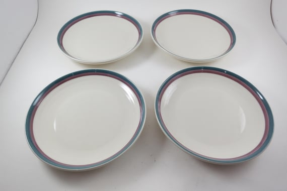 Vintage Pfaltzgraff Juniper Pattern 6 3/4 Inch Bread Plates- Set of 4