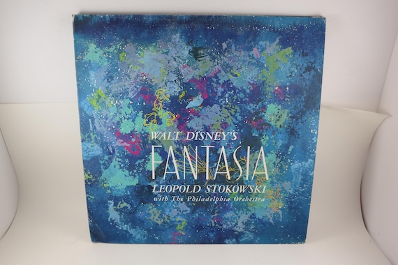 Walt Disney's Fantasia Vinyl LP Soundtrack - 1967 3-Record Set w/ Booklet