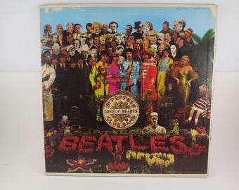 Vintage 1967 EMI Parlophone the Beatles - Sgt. Peppers Lonely