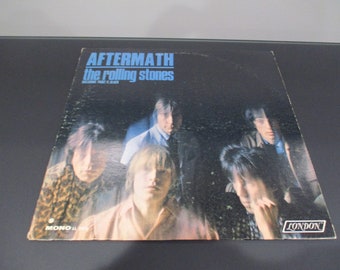 Vintage 1966 Vinyl LP Record Aftermath The Rolling Stones Mono Version Excellent Condition 67097
