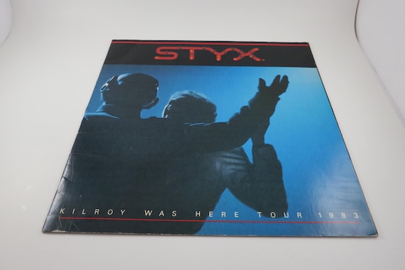Vintage 1983 Styx Kilroy Was Here Tour Concert Program