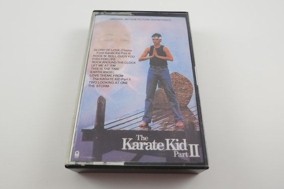 Vintage 1986 Cassette Tape The Karate Kid II Original Motion Picture Soundtrack Excellent Condition UK Pressing