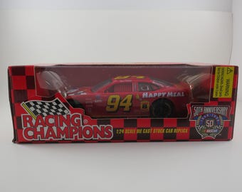 NASCAR 50th ANNIVERSARY CAR Stock Car Mcdonalds 94 Bill
