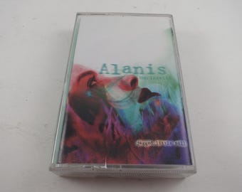 Vintage 1995 Cassette Tape Jagged Little Pill Alanis Morissette