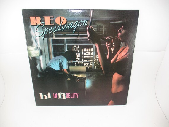 Vintage 1980 Vinyl LP Record REO Speedwagon Hi InFidelity Excellent Condition 70131
