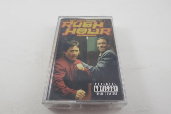 Vintage 1998 Cassette Tape Def Jam's Rush Hour Soundtrack Various Hip Hop Rap Artists