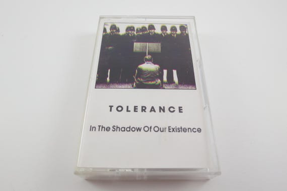 Vintage 1991 Cassette Tape In The Shadow of Our Existence Tolerance Excellent Condition
