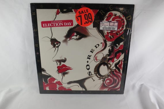 1985 Arcadia - So Red The Rose Vinyl LP Record, Brown Translucent Pressing Shrink Hype EX+