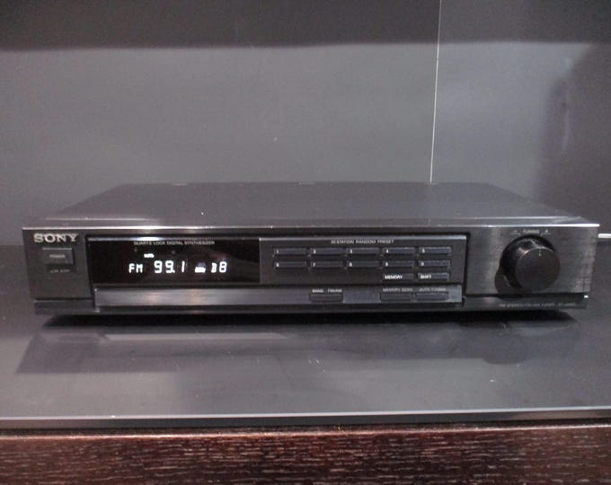 Vintage Sony Am/fm Stereo Tuner Works Perfect Excellent Condition Free ...
