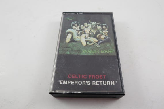Vintage 1985 Heavy Metal Cassette Tape Emperor's Return Celtic Frost Very HTF Excellent Condition