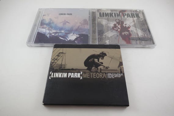 Vintage Linkin Park CD's Meteora Hybrid Theory Recharged