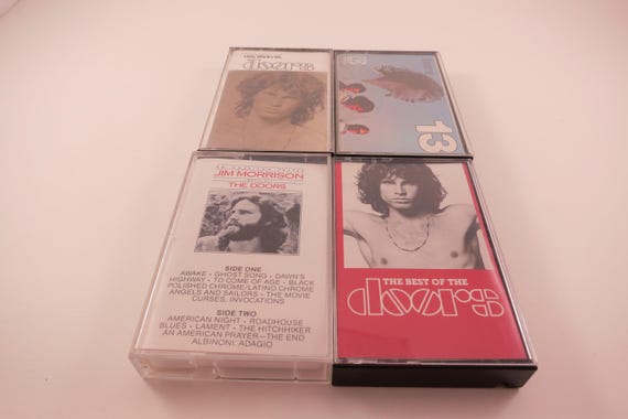 Vintage The Doors Cassette Tape, 1980s Rock Music
