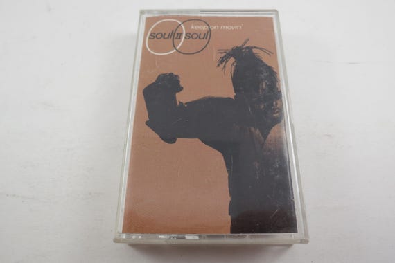 Vintage 1989 Cassette Tape Keep On Movin' Soul II Soul