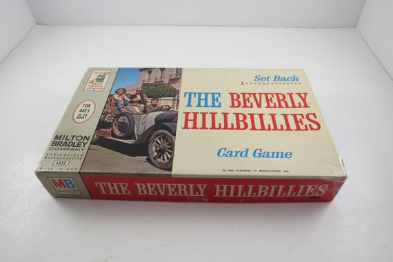 Vintage 1963 Milton Bradley Board Game No 4332 The Beverly Hillbillies Card Game 100 Percent Complete Excellent Condition