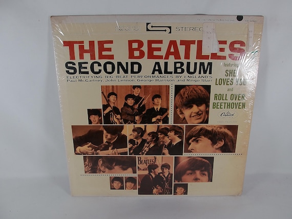 1964 Vinyl LP Record The Beatles Second Album Mono Pressing In Shrink NM
