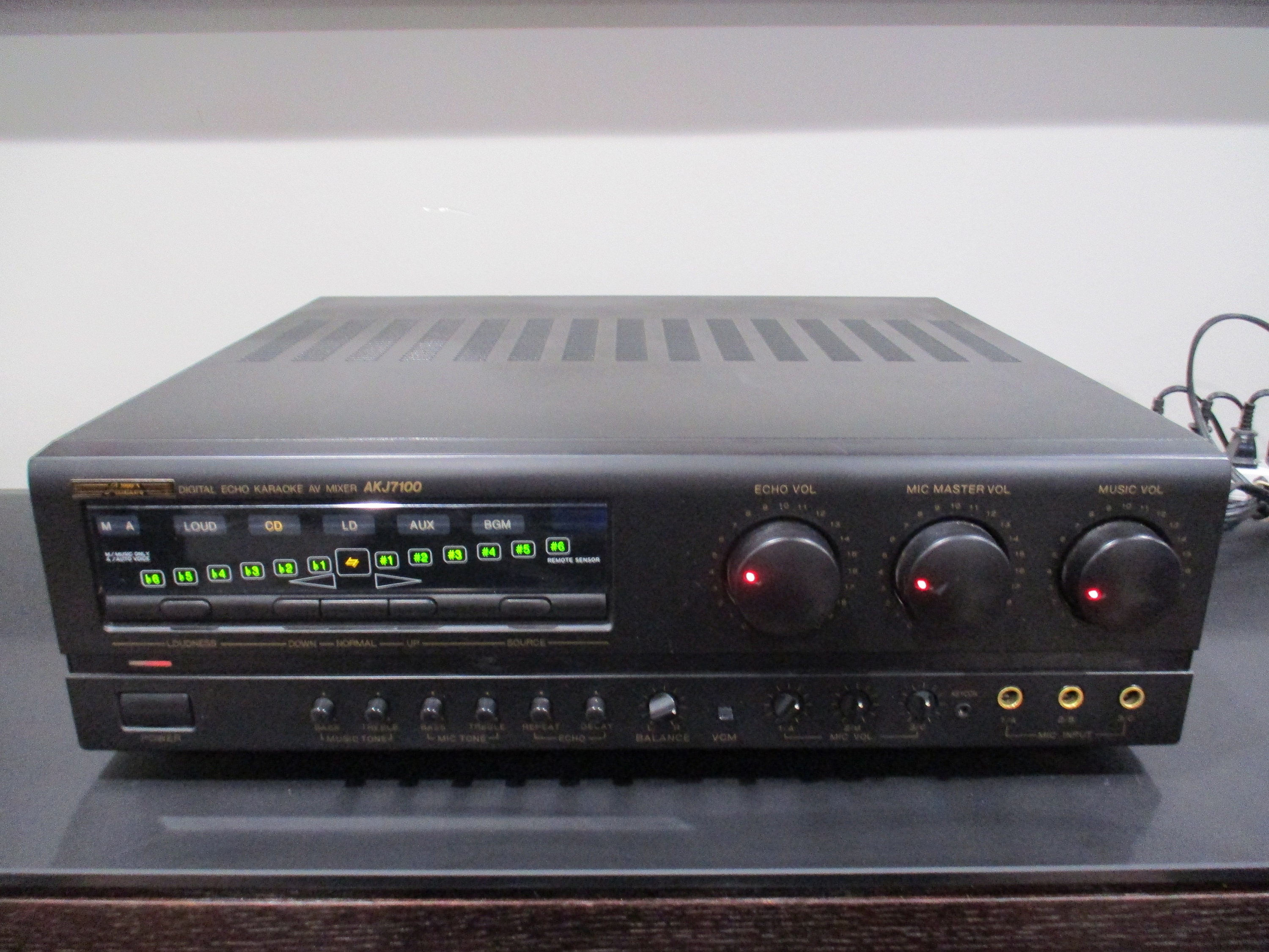 Vintage Audio 2000's Digital Echo Karaoke AV Mixer Model - Etsy