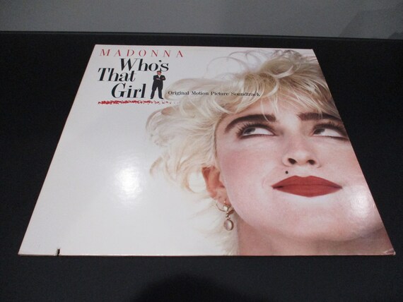 Vintage 1987 Vinyl LP Record Who's That Girl Soundtrack Madonna Excellent Condition 64363