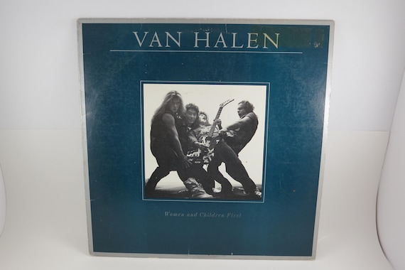 Vintage 1986 Vinyl LP Record Van Halen Women and Children First Excellent Condition 71481