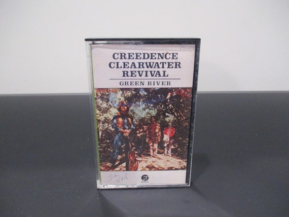Vintage 1983 Cassette Tape Creedence Clearwater Revival Green River Rare Spain Pressing