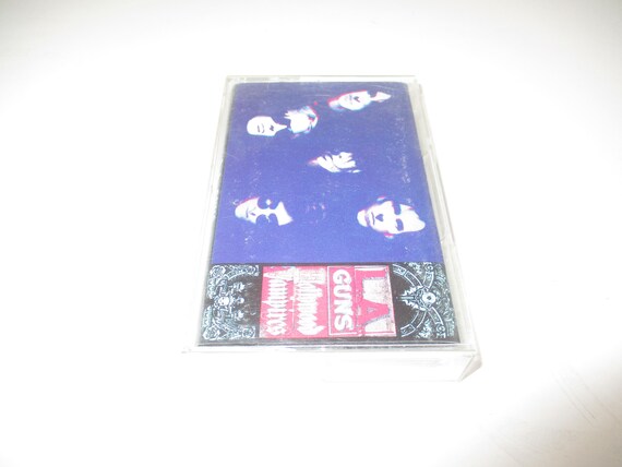 Vintage 1991 CASSETTE TAPE LA Guns Hollywood Vampires Excellent Condition