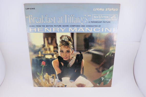 Vintage 1961 Breakfast at Tiffany's Vinyl LP - Henry Mancini Soundtrack