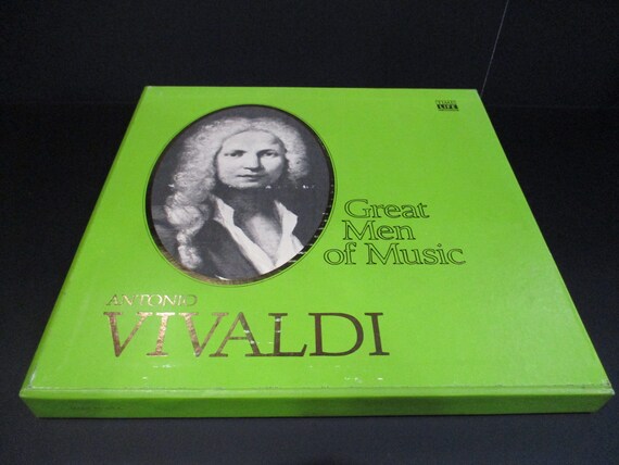 Vintage 1978 Antonio Vivaldi Vinyl LP Box Set (Near Mint)