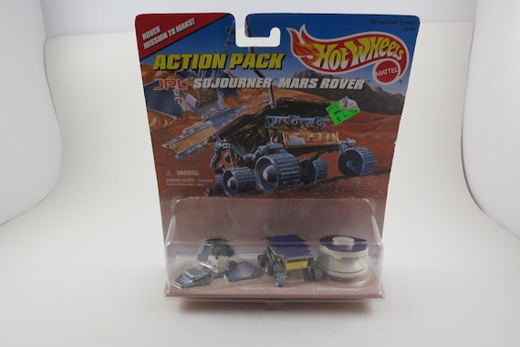 1996 Hot Wheels Action Pack JPL Sojourner Mars Rover NIP Brand New Never opened