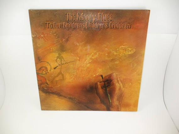 Vintage 1969 Vinyl LP Record To Our Childrens Childrens Children The Moody Blues Near Mint Condition Rare German Pressing 70286