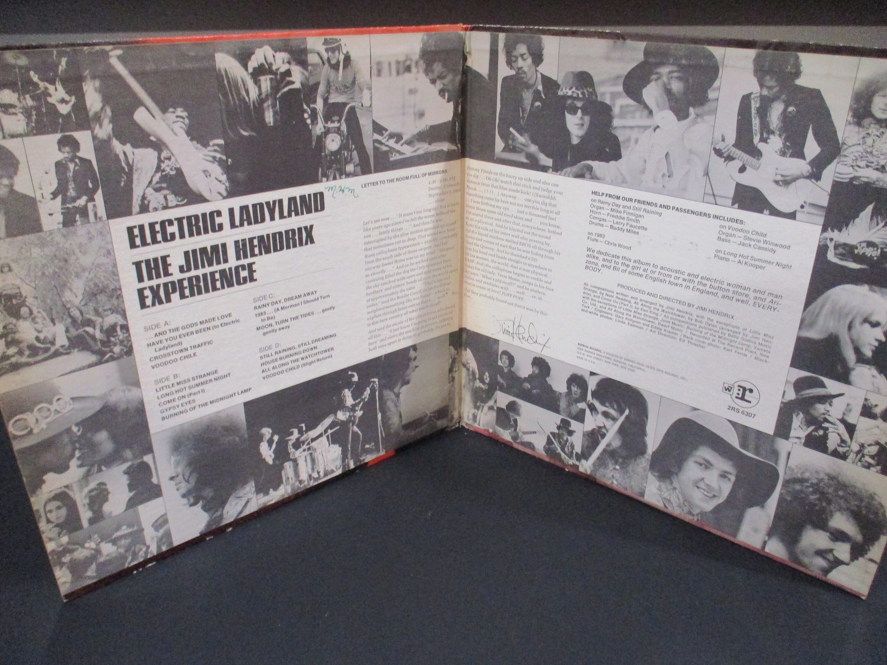 Vintage 1968 Vinyl LP Record Electric Ladyland the Jimi