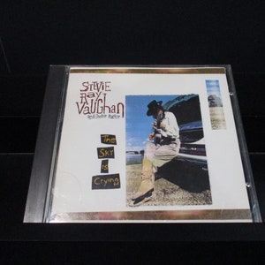 Vintage 1990s Stevie Ray Vaughan CD: Blues, Live, Greatest Hits