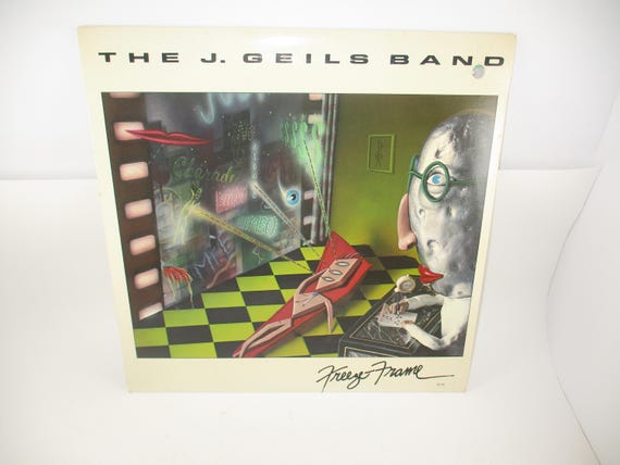 Vintage 1981 Vinyl LP Record Freeze Frame The J Geils Band Excellent Condition 70030