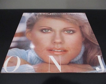 Vintage 1977 Vinyl LP Rock/Pop Record Olivia Newton-John Greatest Hits Excellent Condition 65704