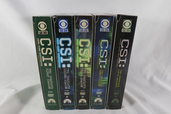 CSI Crime Scene Investigation DVD Box Sets Complete Seasons 1-5