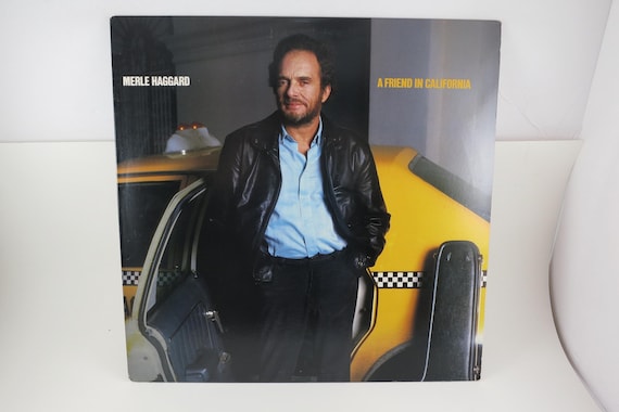 Vintage 1986 Vinyl Record: Merle Haggard - A Friend in California NM