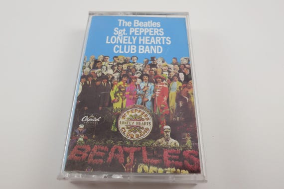 Vintage 1986 Cassette Tape The Beatles Sgt Peppers Lonely Hearts Club Band Excellent Condition