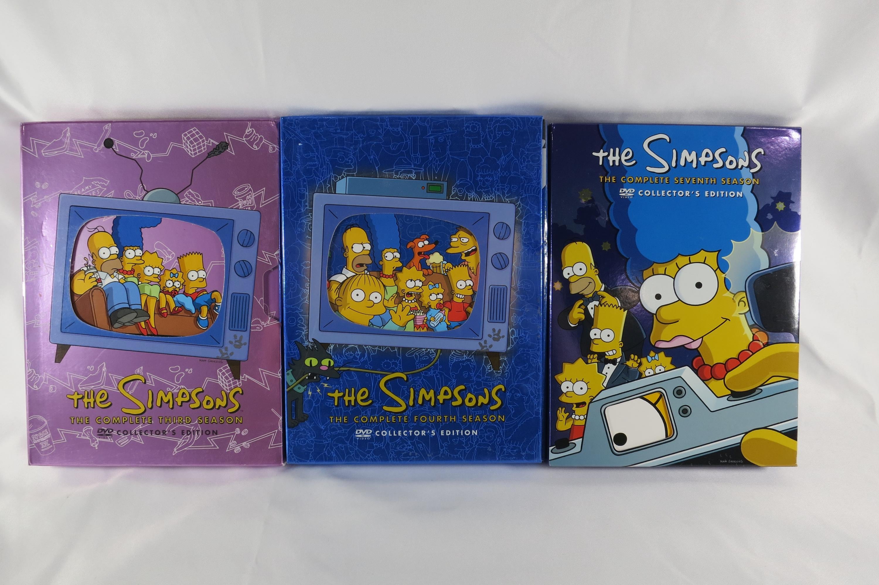 Simpsons Dvd Set Collector's Edition - Etsy