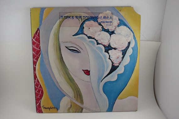 Vintage 1972 Vinyl LP Record Derek and the Dominos Layla 2 Record Set with Sticker