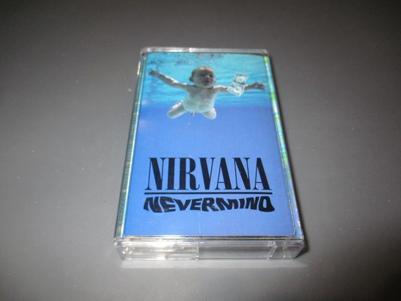 Vintage Nirvana Nevermind Cassette Tape - 1991