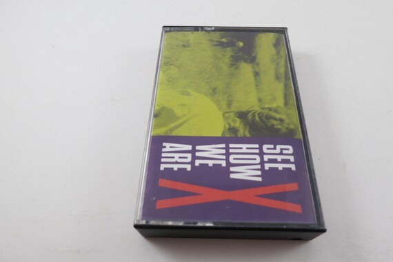 Vintage 1980s X Cassette Tape: Ain't Love Grand OR See How We Are