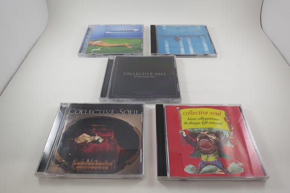 1990's Collective Soul CD's 7even Year Itch Disciplined Breakdown Hints Allegations Things Left Unsaid Home Live Sold Individually