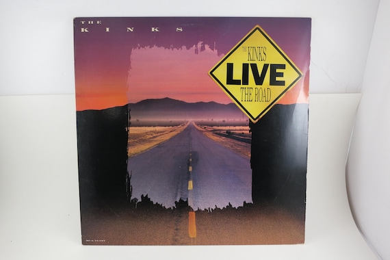Vintage 1987 Vinyl LP: The Kinks - The Road Live EX