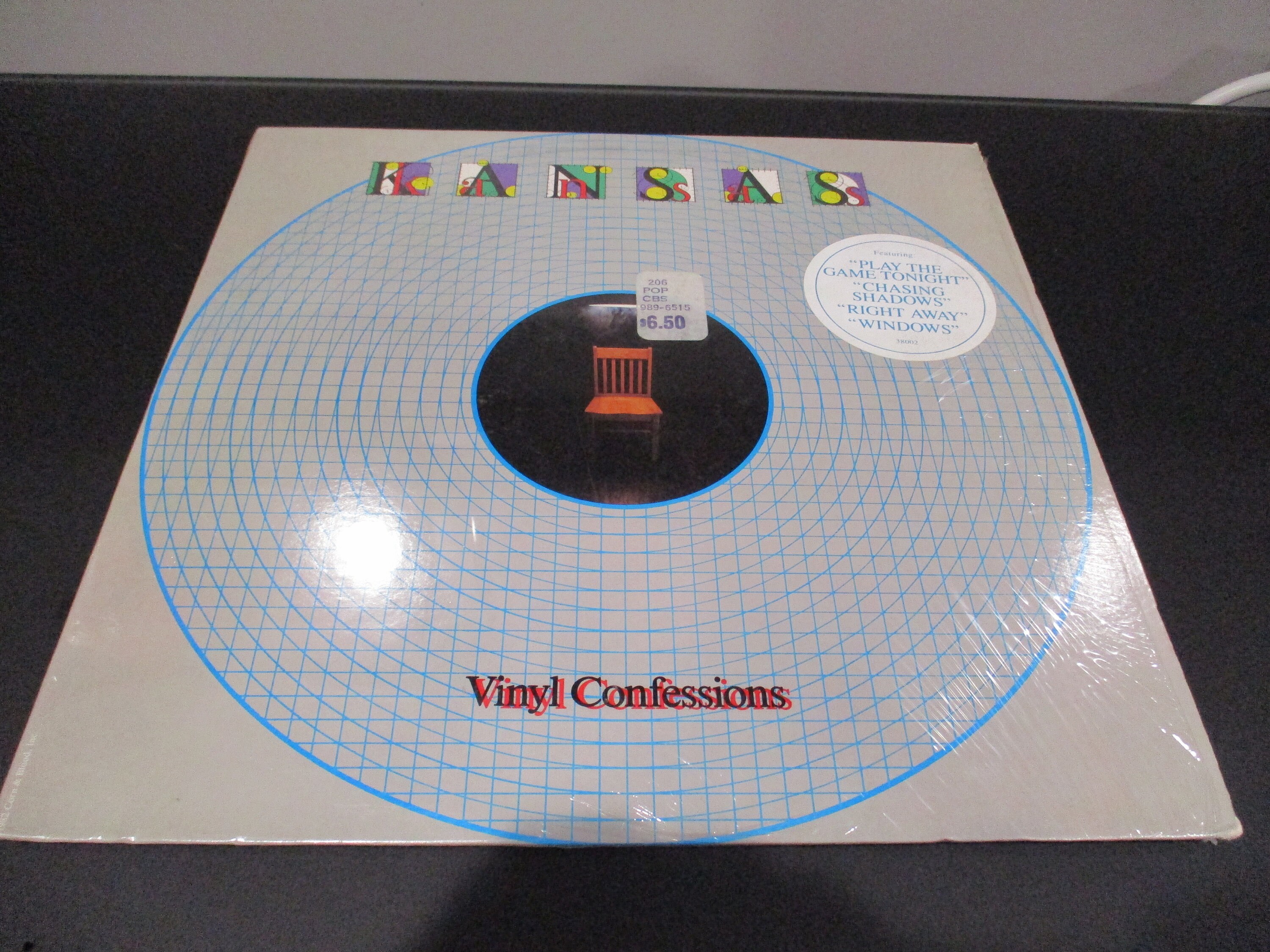 Kansas Play On, Play The Game Tonight 7 45RPM Vinyl Record 1982