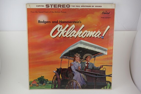 Vintage 1963 Vinyl LP Record Rodgers and Hammerstein's Oklahoma From the Motion Picture Soundtrack EX