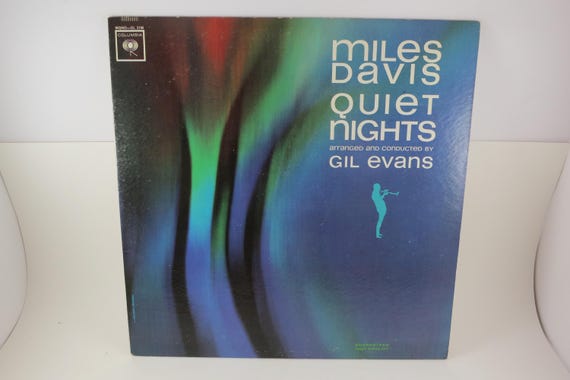 Vintage 1964 Vinyl LP Record Miles Davis Quiet Nights Excellent Plus Condition Two Eye Mono Pressing 71584