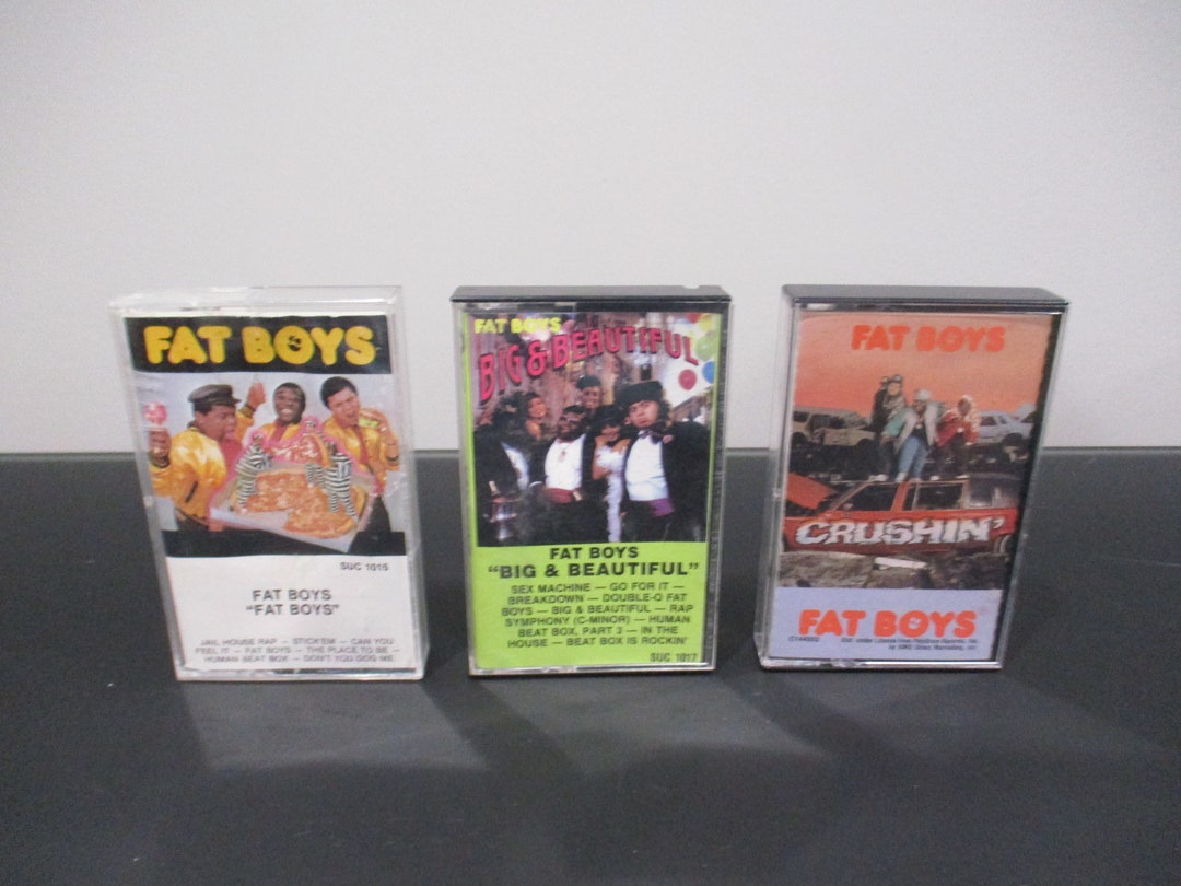 Vintage 1980's Fat Boys Cassette Tapes Coming Back Hard Again Crushin