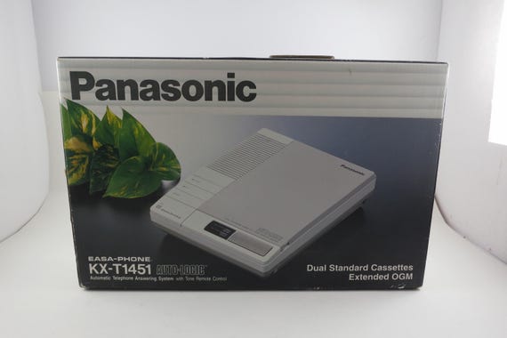 Vintage Panasonic Easa-Phone Answering Machine with Tone Remote IOB Looks New