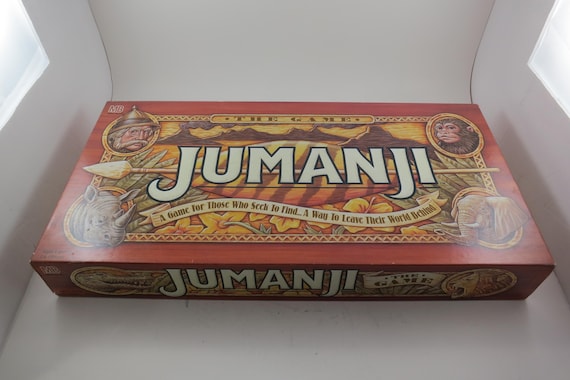 Vintage 1995 Milton Bradley Board Game No 4407 Jumanji The Game 100 Percent Complete Excellent Condition