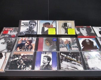 1980's Bob Dylan CD's The Essential Greatest Hits I II Hard Rain Blood On the Tracks Love and Theft  Sold Individually